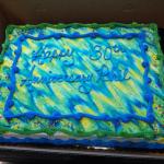 Phil's 30th anniversary cake