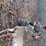 Large buck on private land