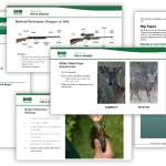 Preview of some of the IN DNR skills lesson final products.