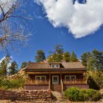 The Leopolds' first house in Tres Piedras, New Mexico