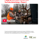 Two men with a harvested buck on cover of the report.